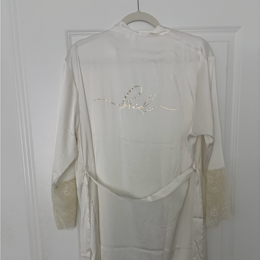 Bridal Satin Robe